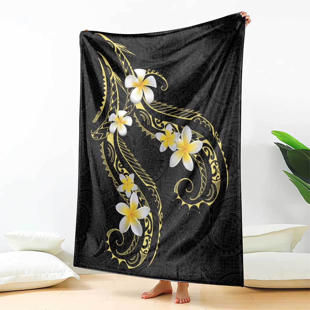 Polynesia Tattoo With Plumeria Blanket Elegant Vibes