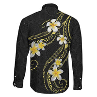 Polynesia Tattoo With Plumeria Family Matching Summer Maxi Dress and Hawaiian Shirt Elegant Vibes LT14 - Polynesian Pride