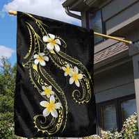 Polynesia Tattoo With Plumeria Garden Flag Elegant Vibes