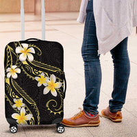 Polynesia Tattoo With Plumeria Luggage Cover Elegant Vibes