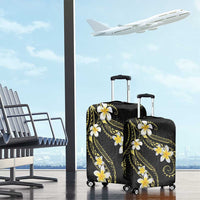 Polynesia Tattoo With Plumeria Luggage Cover Elegant Vibes