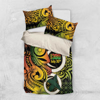 Vanuatu 1980 Bedding Set Ni-Van Tamtam Sand Drawing Pattern