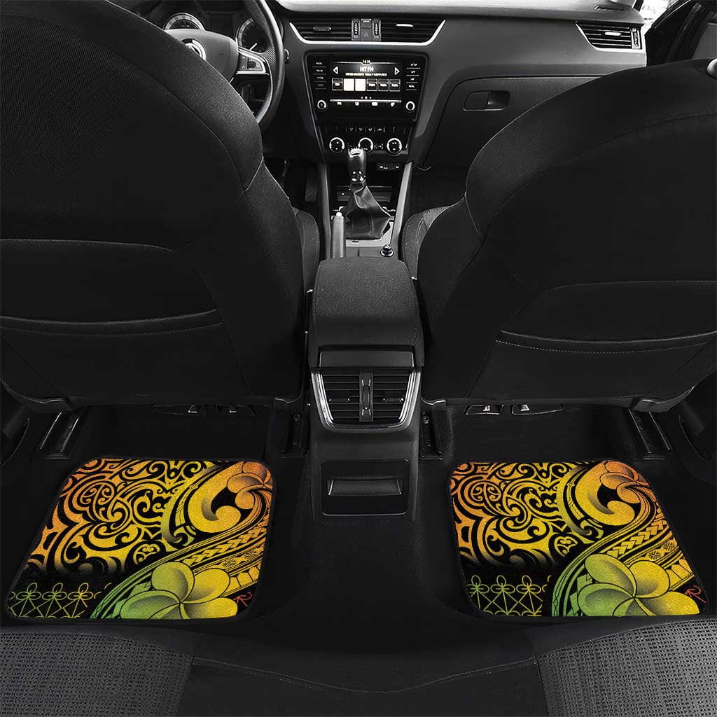 Vanuatu 1980 Car Mats Ni-Van Tamtam Sand Drawing Pattern