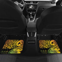 Vanuatu 1980 Car Mats Ni-Van Tamtam Sand Drawing Pattern