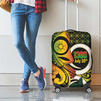 Vanuatu 1980 Luggage Cover Ni-Van Tamtam Sand Drawing Pattern LT14 - Polynesian Pride