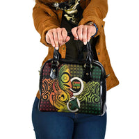 Vanuatu 1980 Shoulder Handbag Ni-Van Tamtam Sand Drawing Pattern