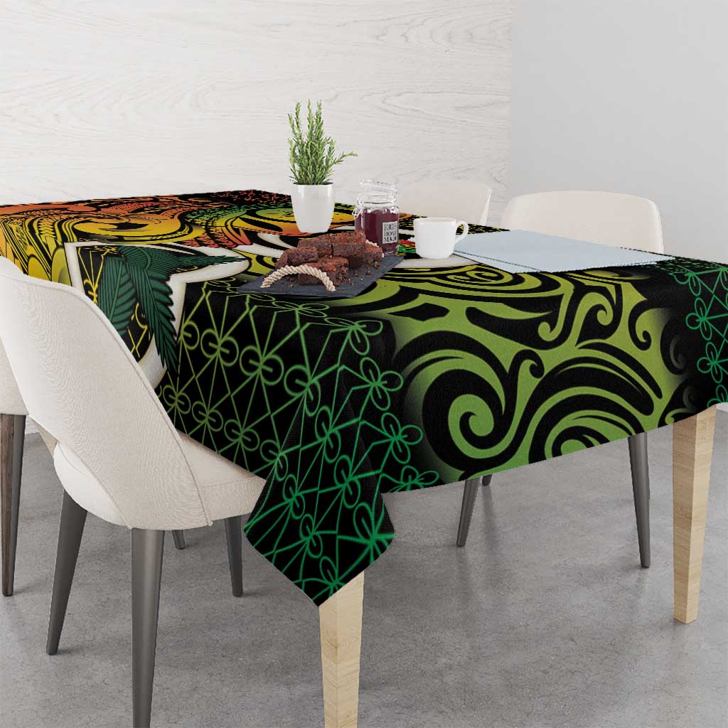 Vanuatu 1980 Tablecloth Ni-Van Tamtam Sand Drawing Pattern