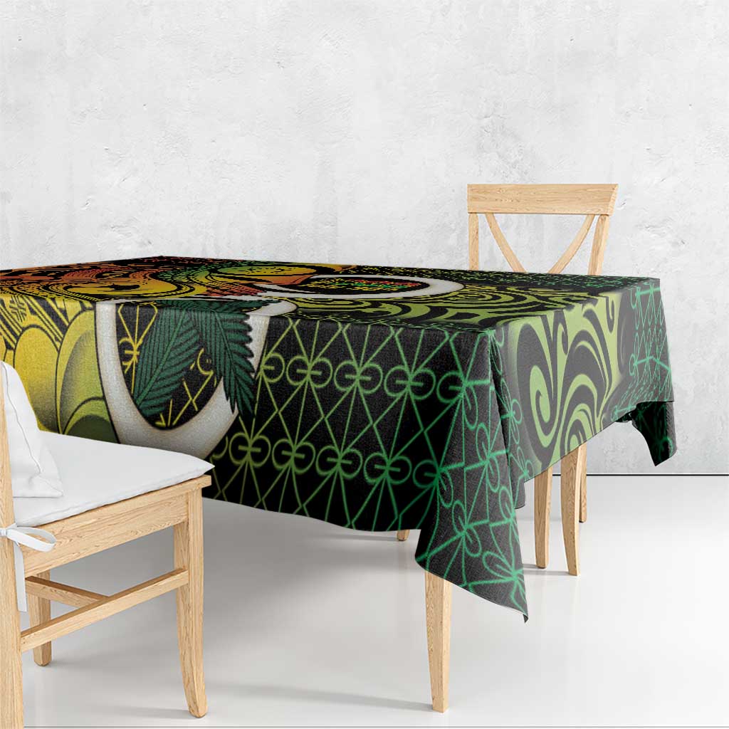Vanuatu 1980 Tablecloth Ni-Van Tamtam Sand Drawing Pattern
