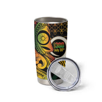 Vanuatu 1980 Tumbler Cup Ni-Van Tamtam Sand Drawing Pattern LT14 - Polynesian Pride