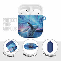 New Zealand Matariki Humpback Whale AirPods Case Paikea Maori New Year Blue Galaxy LT14 - Polynesian Pride