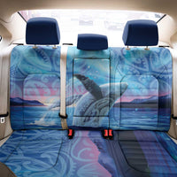 New Zealand Matariki Humpback Whale Back Car Seat Cover Paikea Maori New Year Blue Galaxy LT14 - Polynesian Pride