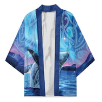 New Zealand Matariki Humpback Whale Kimono Paikea Maori New Year Blue Galaxy