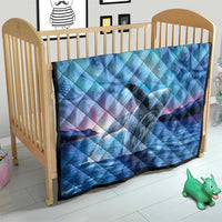 New Zealand Matariki Humpback Whale Quilt Paikea Maori New Year Blue Galaxy