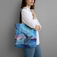 New Zealand Matariki Humpback Whale Tote Bag Paikea Maori New Year Blue Galaxy LT14 - Polynesian Pride