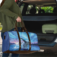 New Zealand Matariki Humpback Whale Travel Bag Paikea Maori New Year Blue Galaxy LT14 - Polynesian Pride