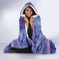 New Zealand Matariki Humpback Whale Hooded Blanket Paikea Maori New Year Purple Galaxy LT14 - Polynesian Pride