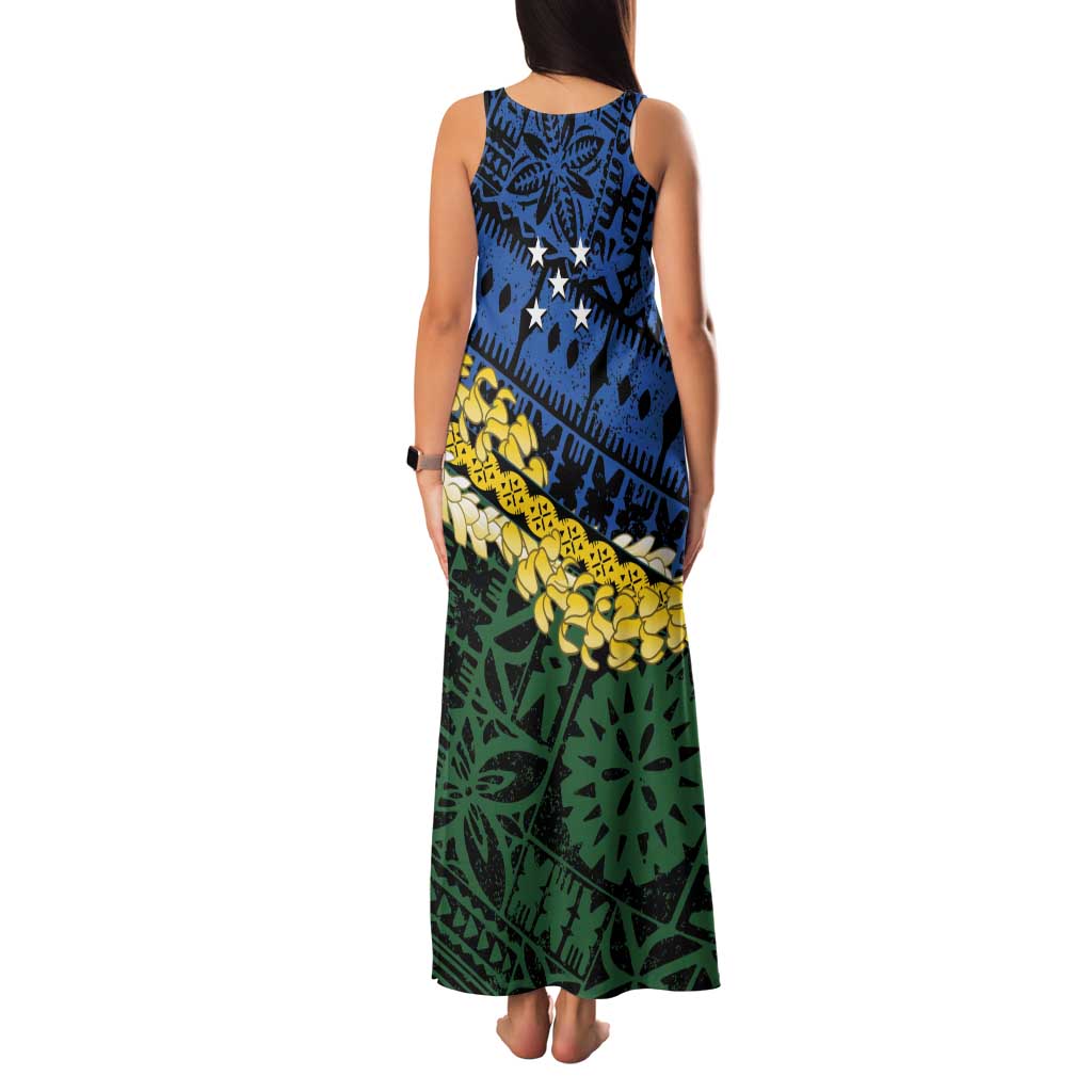 Halo Olaketa Solomon Islands Tapa Pattern Family Matching Tank Maxi Dress and Hawaiian Shirt LT14 - Polynesian Pride