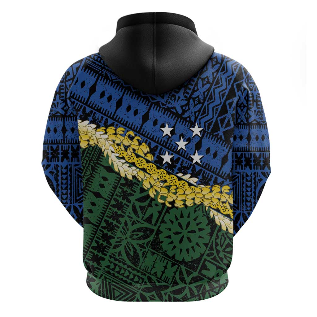 Halo Olaketa Solomon Islands Tapa Pattern Hoodie