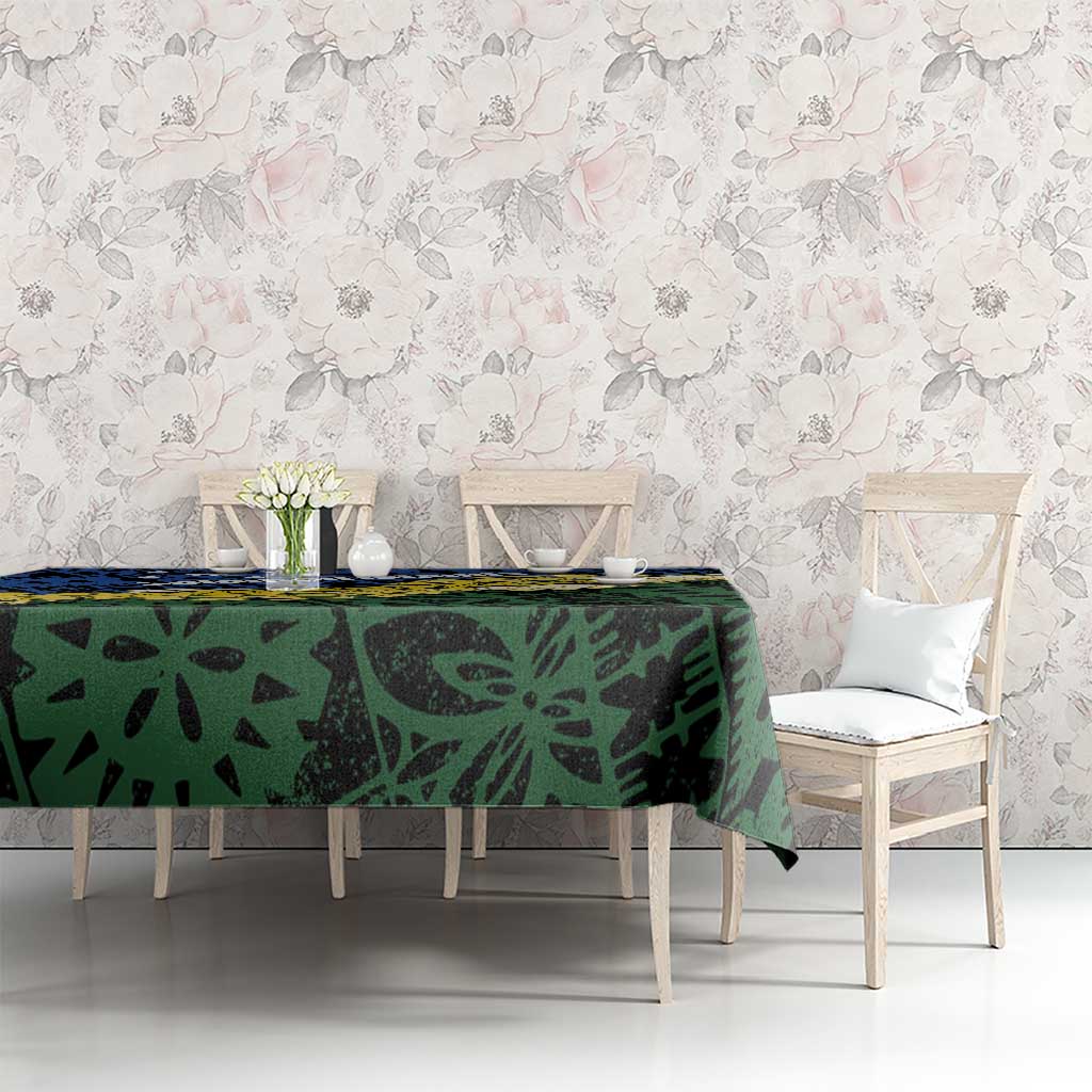 Halo Olaketa Solomon Islands Tapa Pattern Tablecloth