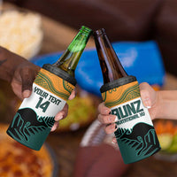 AUNZ Rugby Custom 4 in 1 Can Cooler Tumbler Australia Kangaroo New Zealand Silver Fern LT14 - Polynesian Pride