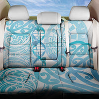 New Zealand Darts Back Car Seat Cover Aotearoa Maori Its In My DNA White LT14 One Size White - Polynesian Pride
