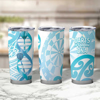 New Zealand Darts Tumbler Cup Aotearoa Maori Its In My DNA White LT14 - Polynesian Pride