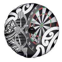 New Zealand Darts Spare Tire Cover Aotearoa Maori Its In My DNA Black LT14 - Polynesian Pride