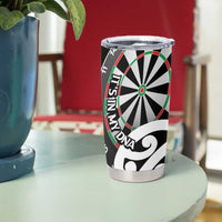 New Zealand Darts Tumbler Cup Aotearoa Maori Its In My DNA Black LT14 - Polynesian Pride