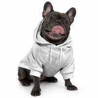 American Samoa White Sunday Pet Hoodie Lotu Tamaiti Plumeria With Samoan Pattern