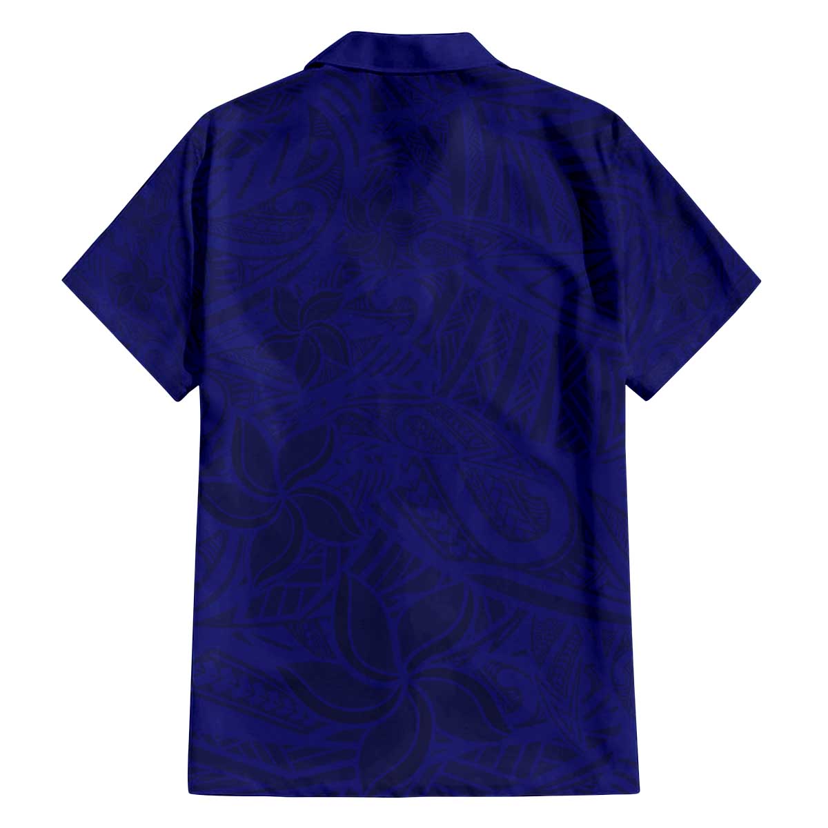 Blue Polynesia Family Matching Off The Shoulder Long Sleeve Dress and Hawaiian Shirt Polynesian Pattern Mix Plumeria LT14 - Polynesian Pride