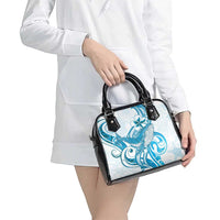 Blue Hawaii Humpback Whale Shoulder Handbag Polynesian Tribal Ocean Vibes LT14 - Polynesian Pride