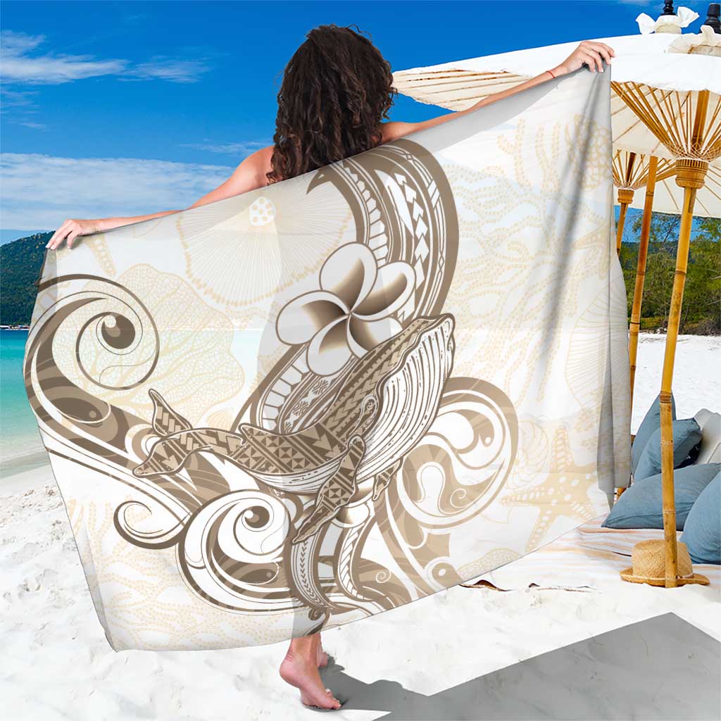 Brown Hawaii Humpback Whale Sarong Polynesian Tribal Ocean Vibes