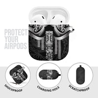 Tiki Drum Hawaii AirPods Case Hawaiian Kakau Tattoo Style LT14 - Polynesian Pride