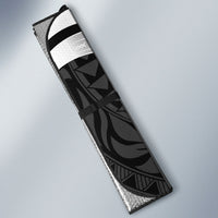 Tiki Drum Hawaii Auto Sun Shade Hawaiian Kakau Tattoo Style LT14 - Polynesian Pride