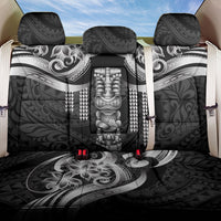 Tiki Drum Hawaii Back Car Seat Cover Hawaiian Kakau Tattoo Style LT14 One Size Black - Polynesian Pride