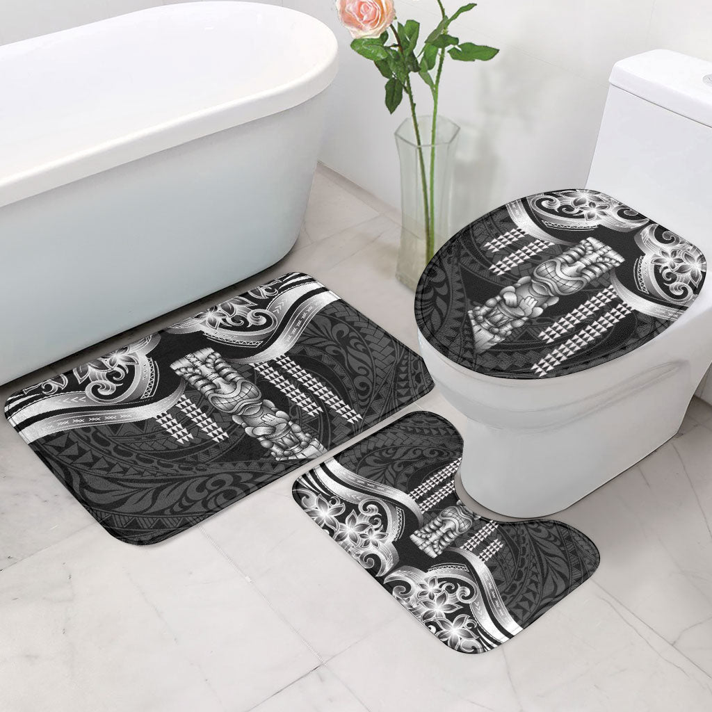 Tiki Drum Hawaii Bathroom Set Hawaiian Kakau Tattoo Style LT14 - Polynesian Pride