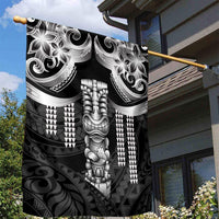 Tiki Drum Hawaii Garden Flag Hawaiian Kakau Tattoo Style LT14 - Polynesian Pride