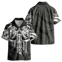 Tiki Drum Hawaii Kid Hawaiian Shirt Hawaiian Kakau Tattoo Style LT14 - Polynesian Pride