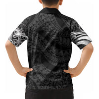 Tiki Drum Hawaii Kid Hawaiian Shirt Hawaiian Kakau Tattoo Style LT14 - Polynesian Pride