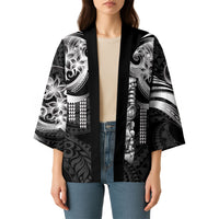 Tiki Drum Hawaii Kimono Hawaiian Kakau Tattoo Style LT14 - Polynesian Pride