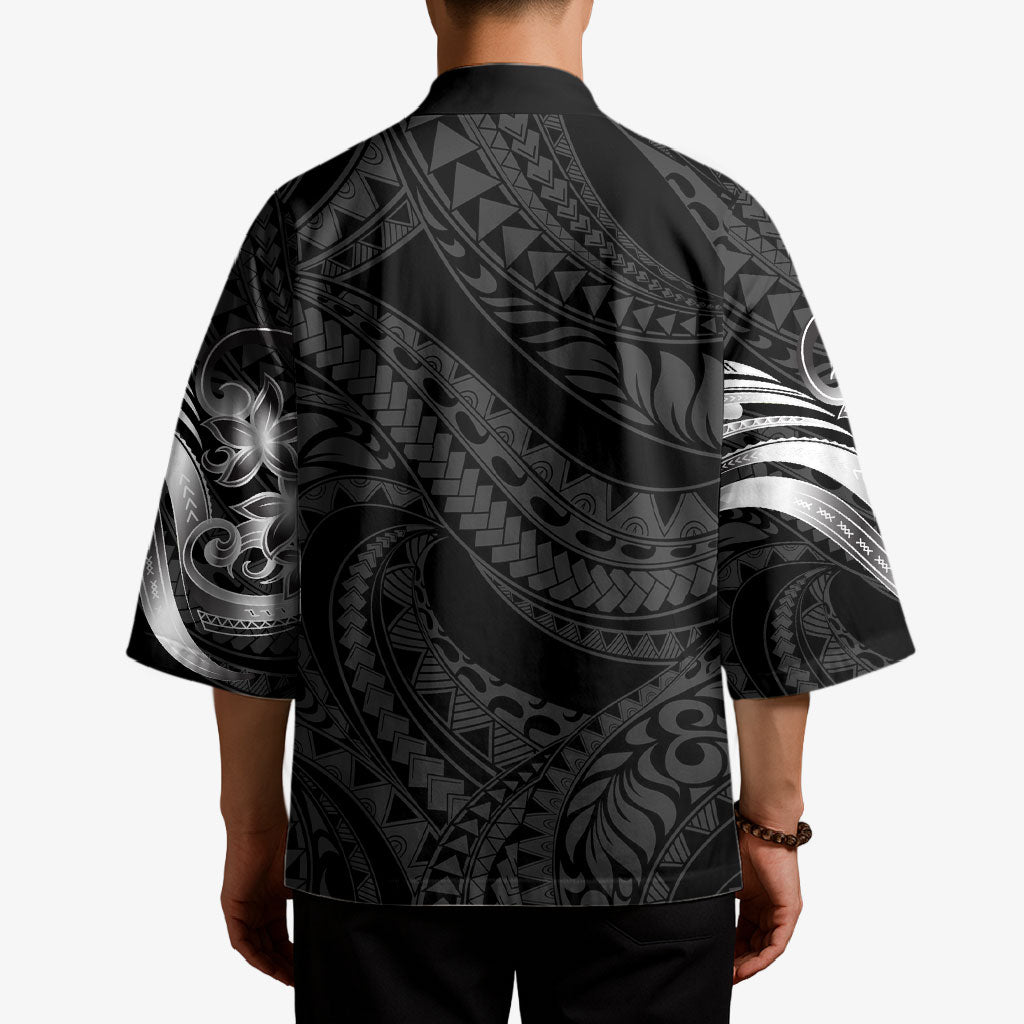 Tiki Drum Hawaii Kimono Hawaiian Kakau Tattoo Style LT14 - Polynesian Pride