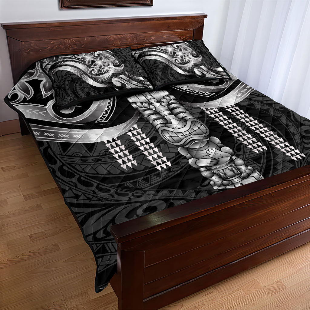 Tiki Drum Hawaii Quilt Bed Set Hawaiian Kakau Tattoo Style LT14 - Polynesian Pride