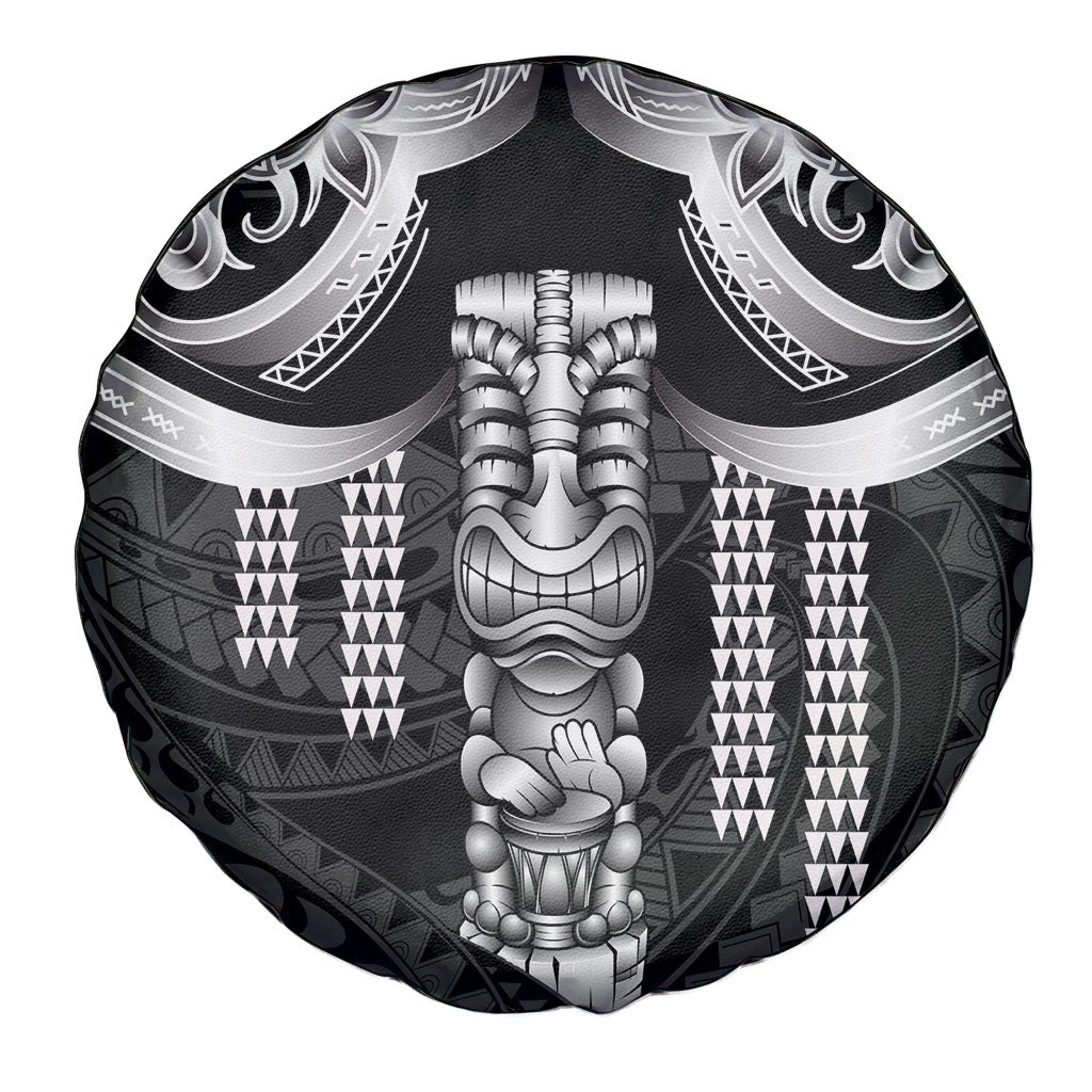 Tiki Drum Hawaii Spare Tire Cover Hawaiian Kakau Tattoo Style LT14 - Polynesian Pride