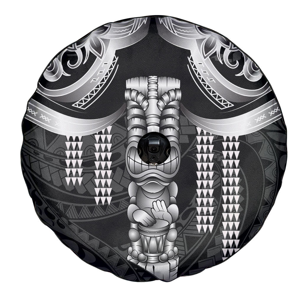 Tiki Drum Hawaii Spare Tire Cover Hawaiian Kakau Tattoo Style LT14 - Polynesian Pride
