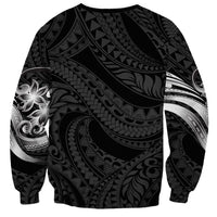 Tiki Drum Hawaii Sweatshirt Hawaiian Kakau Tattoo Style LT14 - Polynesian Pride