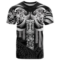 Tiki Drum Hawaii T Shirt Hawaiian Kakau Tattoo Style LT14 Black - Polynesian Pride