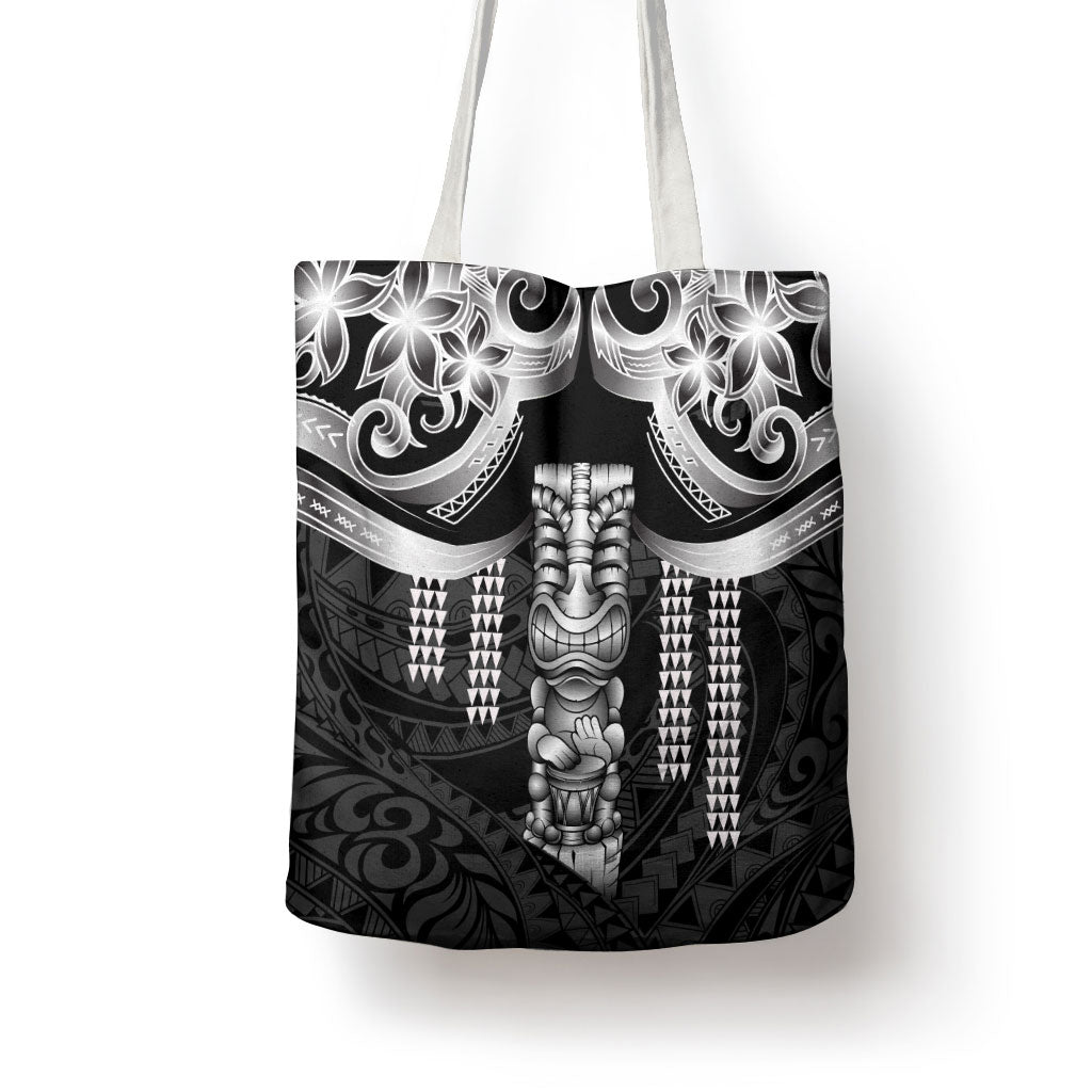 Tiki Drum Hawaii Tote Bag Hawaiian Kakau Tattoo Style LT14 - Polynesian Pride