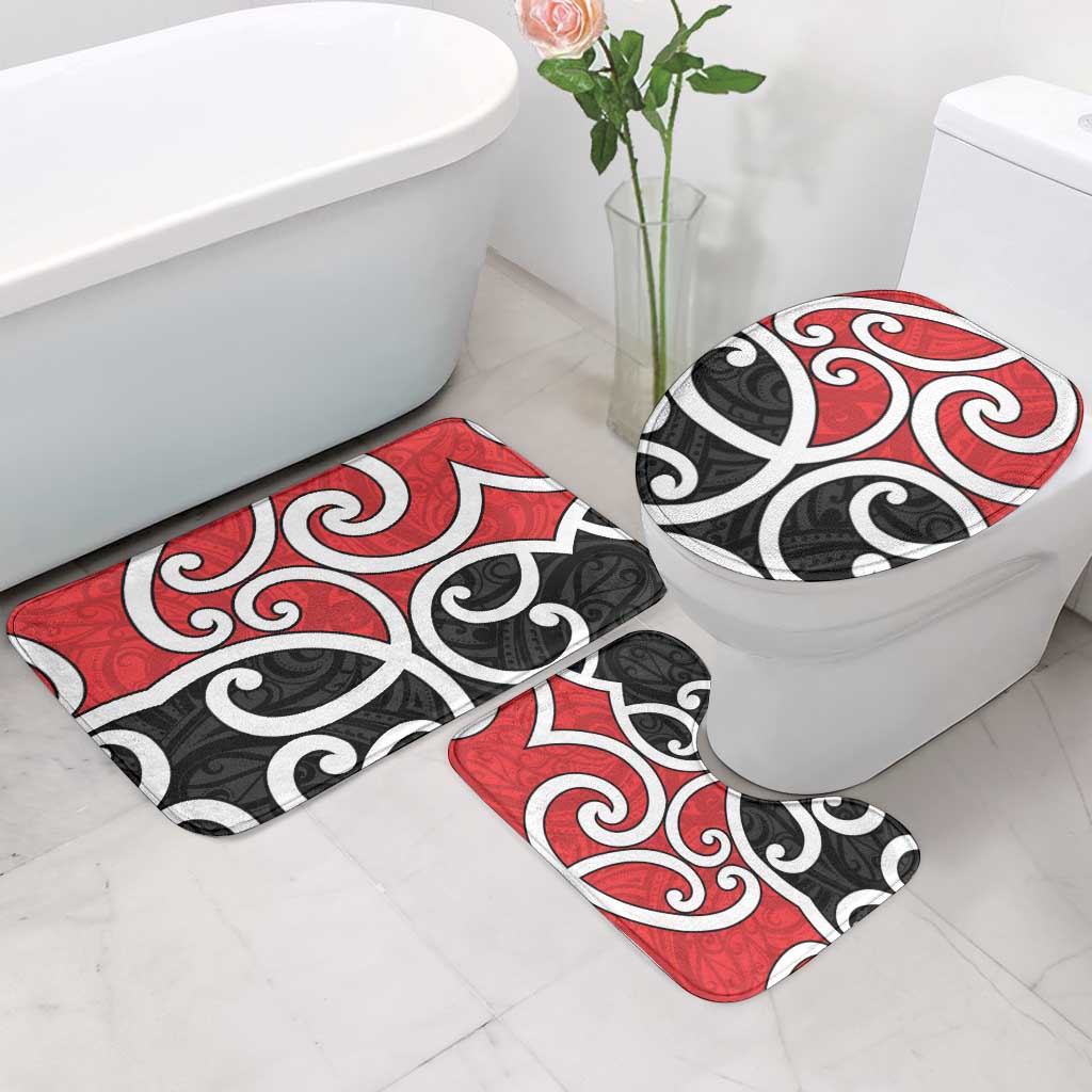 New Zealand Bathroom Set Maori Koru Tino Rangatiratanga Color LT14 - Polynesian Pride