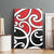 New Zealand Canvas Wall Art Maori Koru Tino Rangatiratanga Color - Polynesian Pride