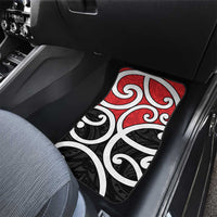 New Zealand Car Mats Maori Koru Tino Rangatiratanga Color LT14 - Polynesian Pride